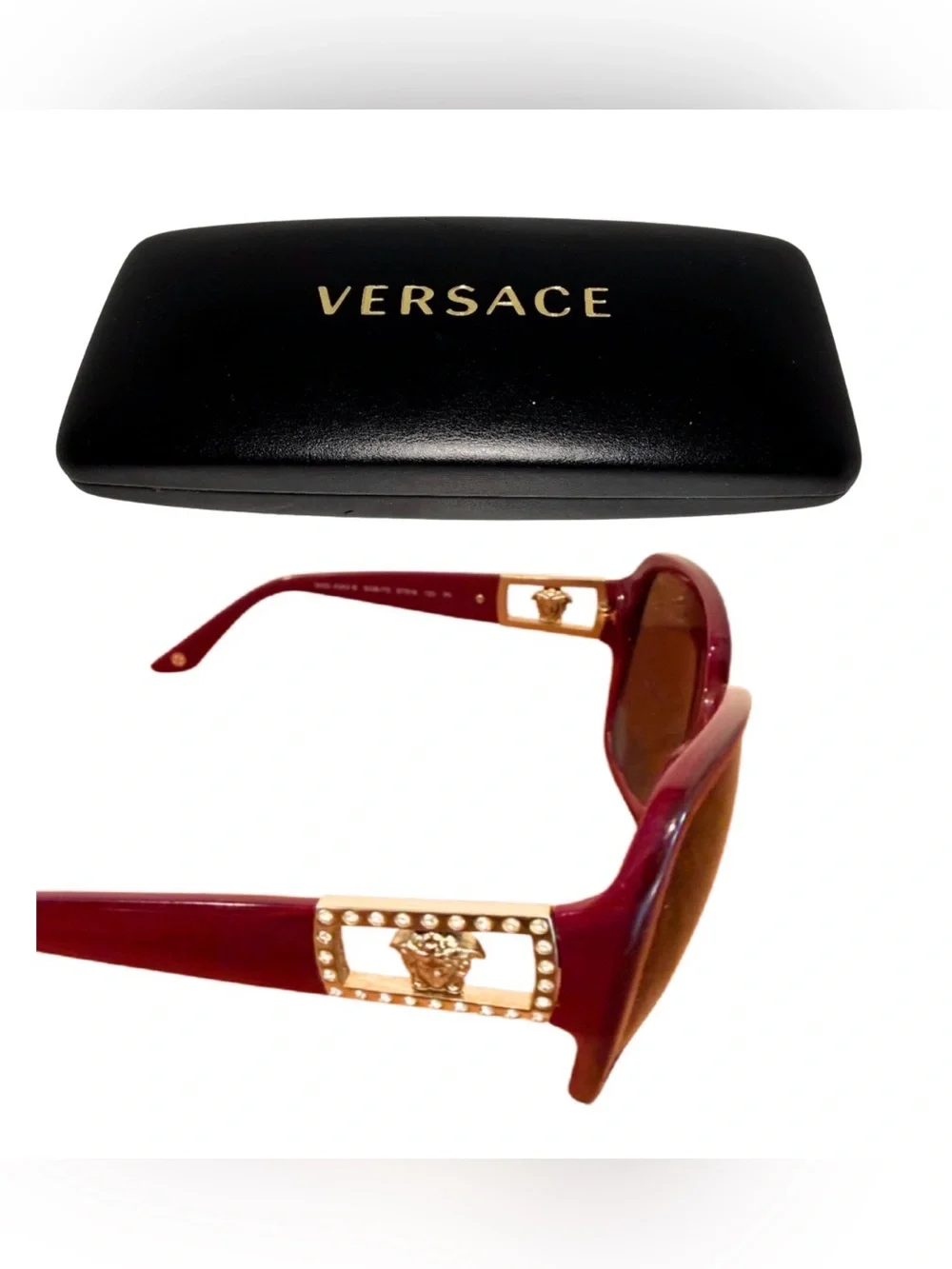 Vintage Versace Red Sunglasses - Picture 3 of 10